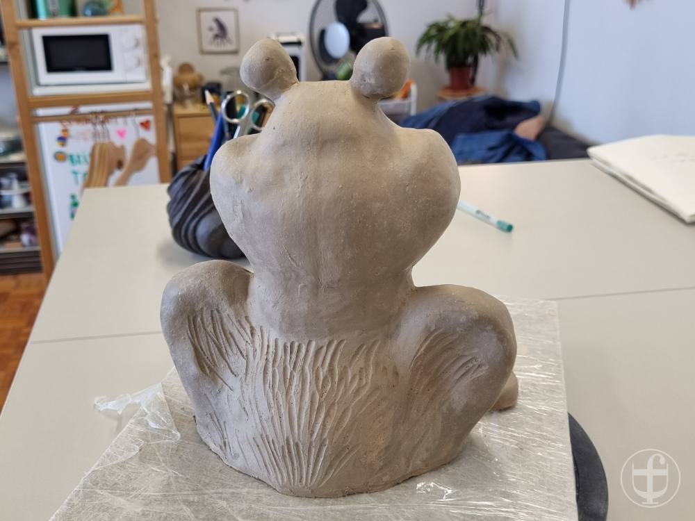 Froggy als Rohling. Fotografie von Daniela Joss