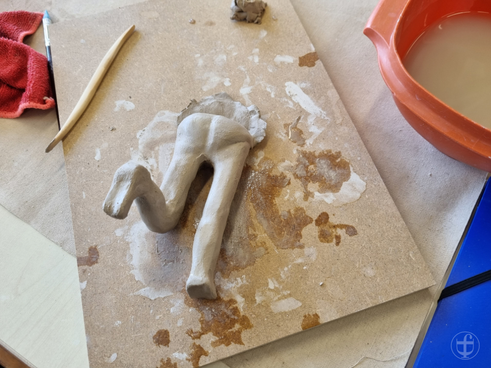 Geformte Skulptur. Fotografie von Daniela Joss