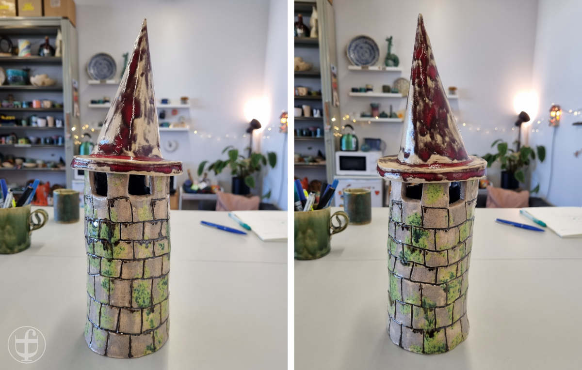 Der Turm ist fertig. Fotografie von Daniela Joss