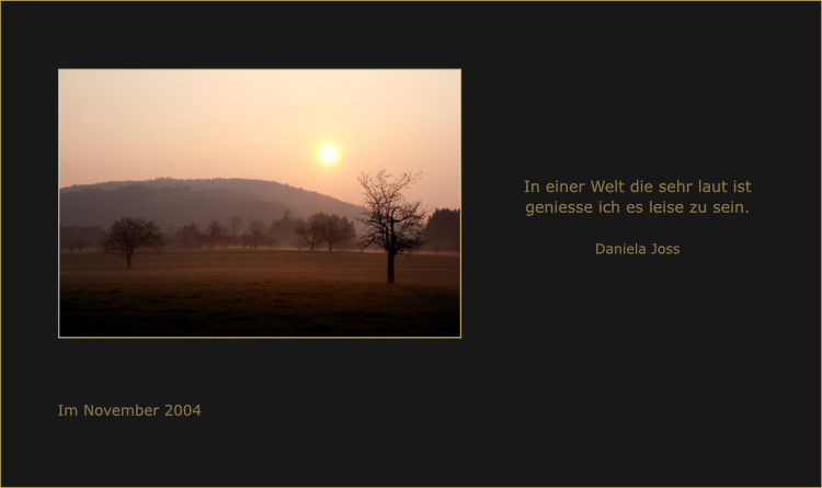 Mystisches Licht und Nebelschwaden die über das Land tanzen.
