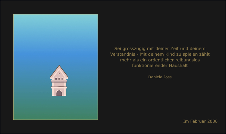 Hintergrund für ein virtuell gebautes Schloss.