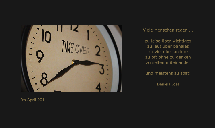 Blick zur aufgehenden Sonne.