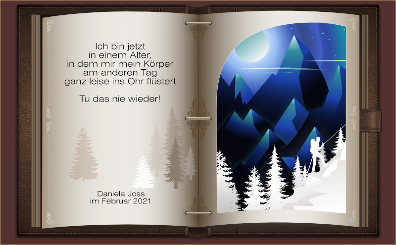 3D Paper-Art – Der Bergsteiger.