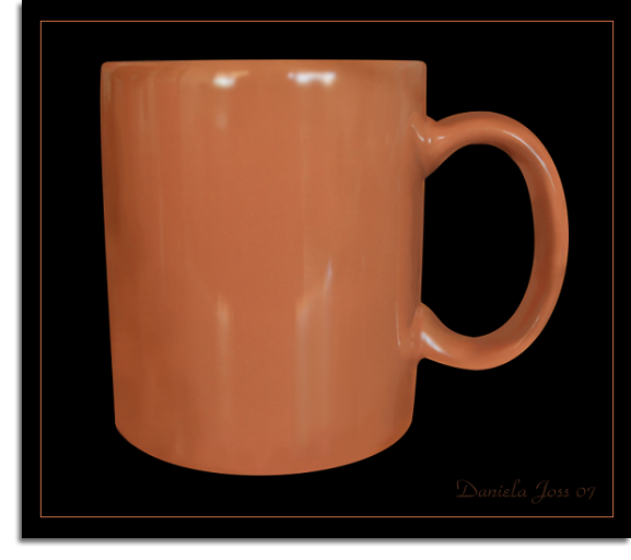 Tasse gemalt mit PhotoImpact von Daniela Joss.