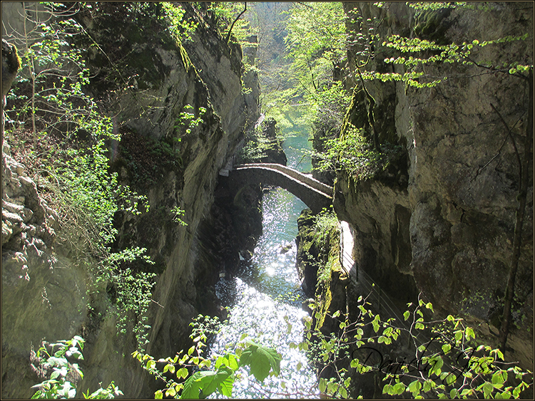 Daniela Joss - Durch die Schlucht der Areuse - Kanton Neuenburg