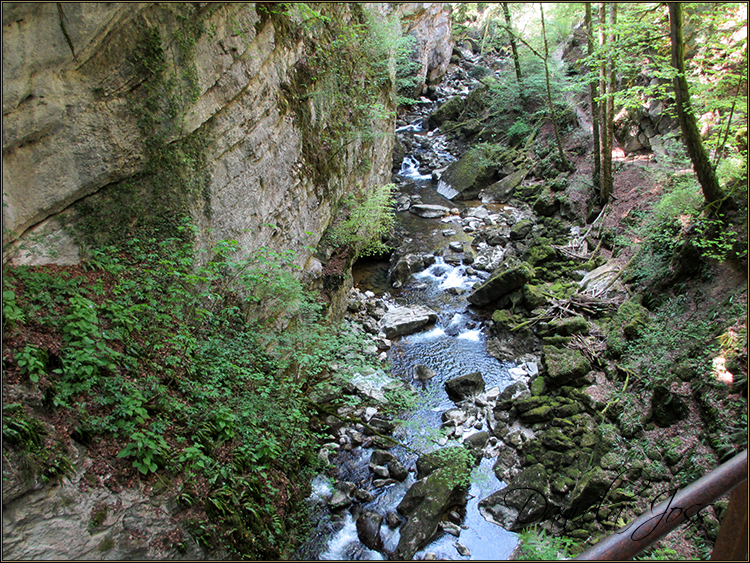 Daniela Joss - Durch die Schlucht der Areuse - Kanton Neuenburg