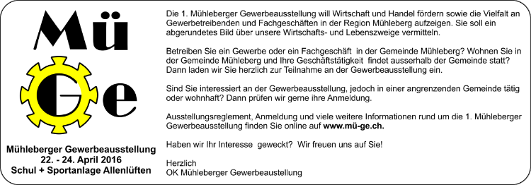 Mühleberger Gewerbeausstellung