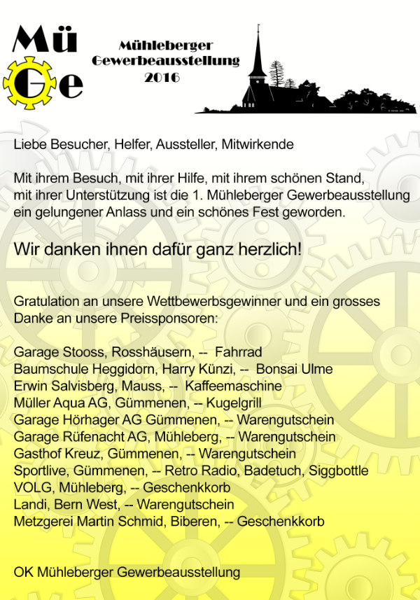 Mühleberger Gewerbeausstellung