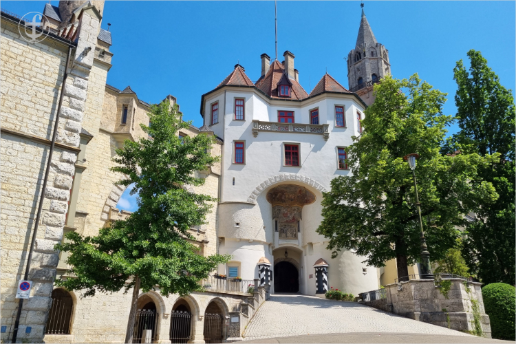 Haupteingang Schloss Hohenzollern von Daniela Joss.