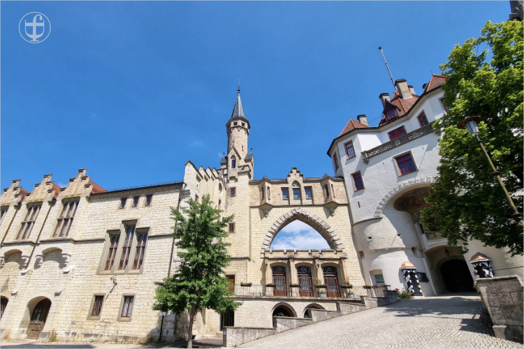 Haupteingang Schloss Hohenzollern von Daniela Joss