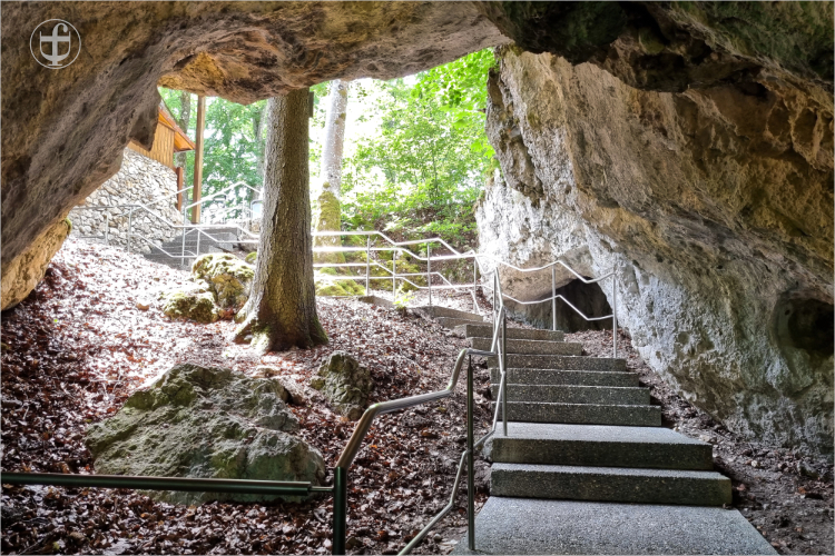 Blick zurück zu der Treppe von Daniela Joss