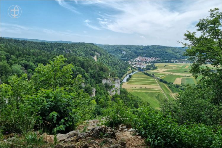 Aussicht ins Donautal von Daniela Joss