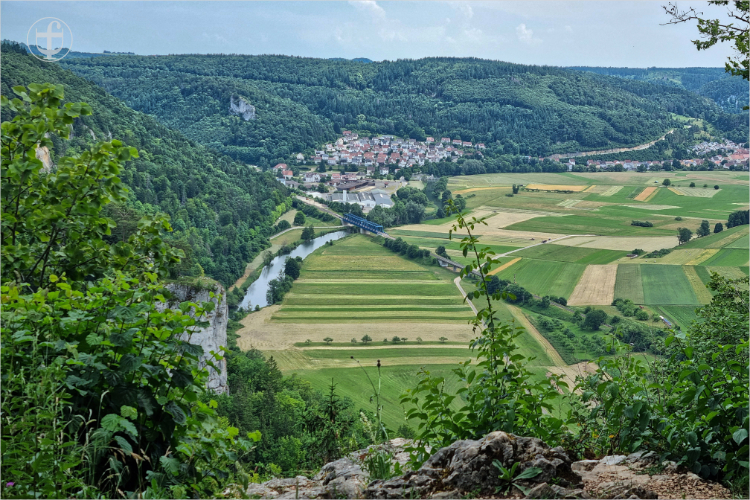 Aussicht ins Donautal von Daniela Joss