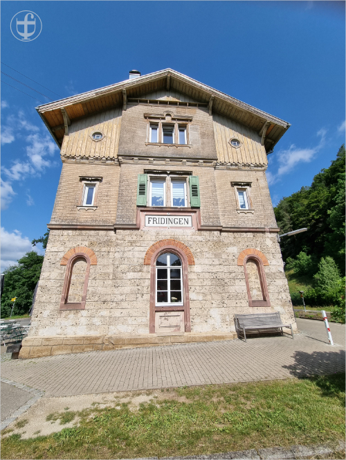 Bahnhofgebäude Fridingen von Daniela Joss