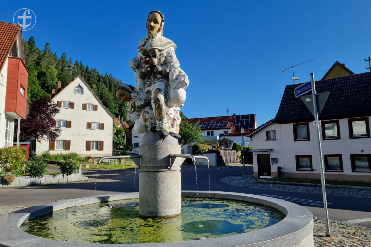 Hansele Brunnen in Möhringen von Daniela Joss