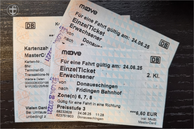 Fahrkarten,Zug-Tickets von Daniela Joss