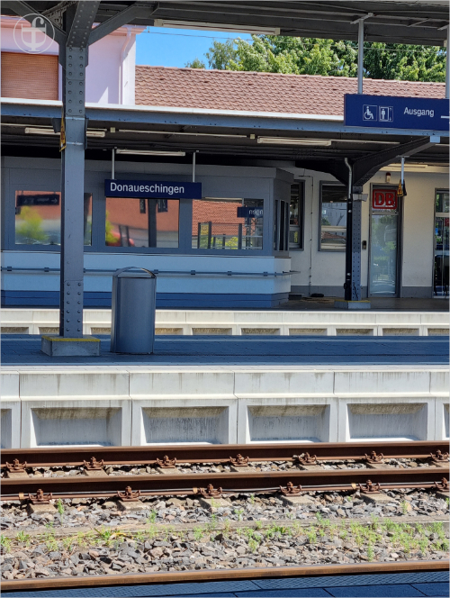 Bahnhof Donaueschingen von Daniela Joss