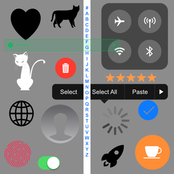 Erste Schritte Affinity Designer. Assets, Icons, Texturen, Frames, Overlays, Papiere