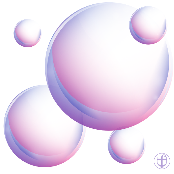 Erste Schritte Affinity Designer. Seifenblase lichtdurchlässig erscheinen lassen