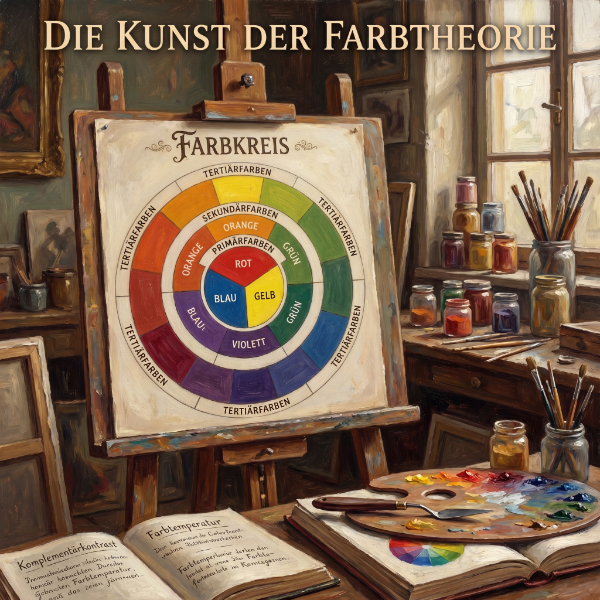 Farbenlehre, 22 Seiten.