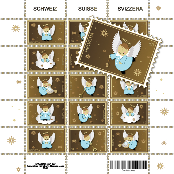 Briefmarke mit eigenem Bild