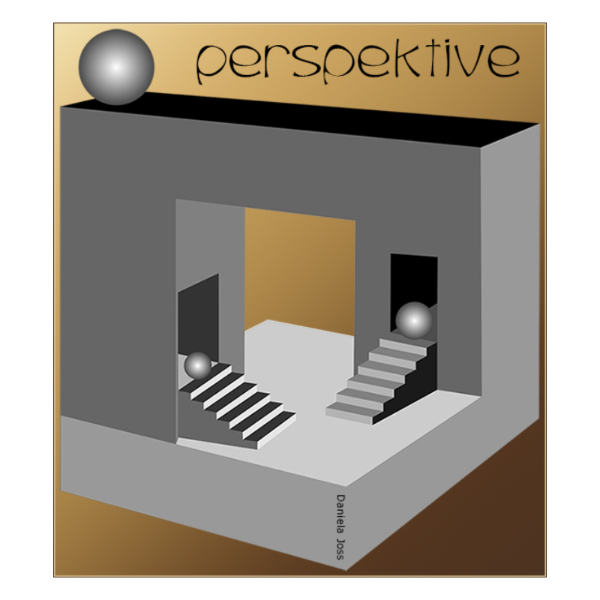 Perspektive:Linear- Zentral- Zweipunkt- Dreipunkt- Frosch- Vogel- Luft- Farb- Bedeutungs- Perspektive.
